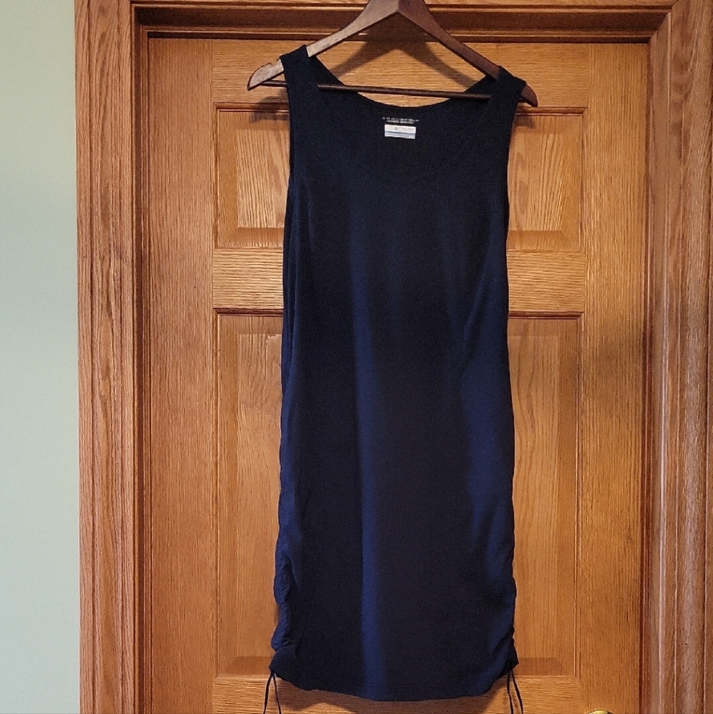 Columbia Black Sleeveless Mini Dress